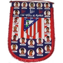 Banderín Atlético de Madrid Antiguo