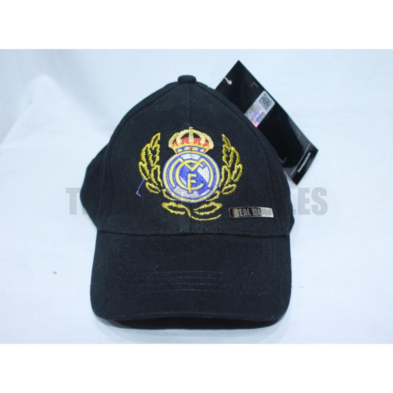 Gorra azul bordado del equipo Real Madrid para niño