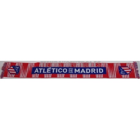 Bufanda oficial telar Atlético de Madrid