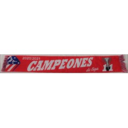 Bufanda Campeón liga Atlético de Madrid 2020/21