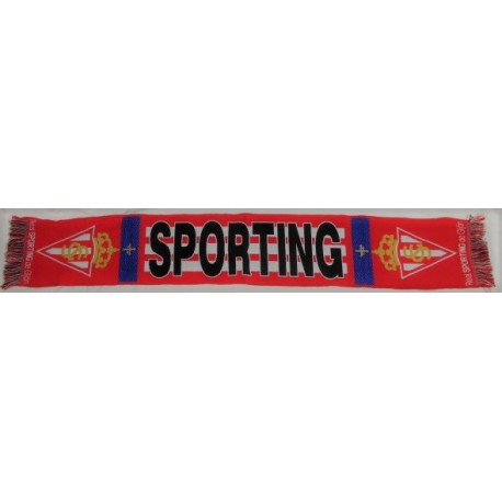 Bufanda oficial del Real Sporting de Gijón