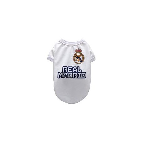 Camiseta oficial para perros del Real Madrid