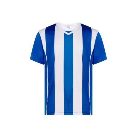 Camiseta Futbol "PREMIER" azul y blanco