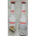 Botella cerveza Mahou Real Madrid