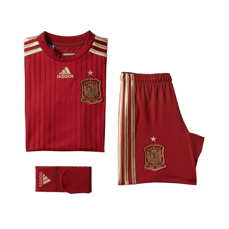 Mini Kit España | para niño de la Selección Española | Primera equipación para niño España