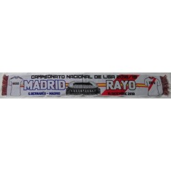 Bufanda Real Madrid - Rayo Vallecano de Madrid de Liga