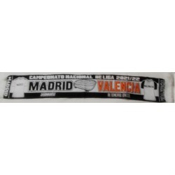 Bufanda Real Madrid - Valencia liga 2021/22