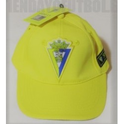 Gorra oficial Cádiz amarilla