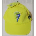 Gorra oficial Cádiz amarilla