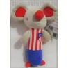 Sonajero-bocina oficial Atlético de Madrid peluche