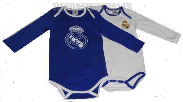 Body Bebé Real Madrid Azul/Naranja al mejor precio Kimbatex