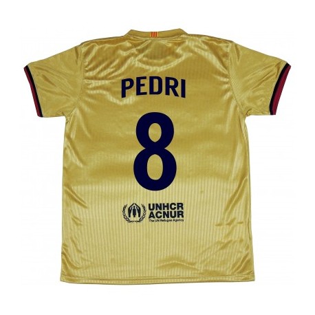 Camiseta 2º oficial FC Barcelona PEDRI 2022/23