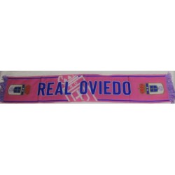 Bufanda Real Oviedo rosa