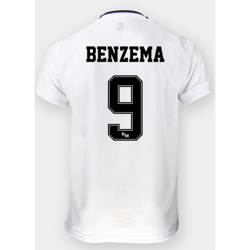 Camiseta RM Oficial barata niño/a Benzema | oficial 2022-23