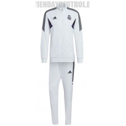 Chándal oficial Real Madrid CF blanco Adidas
