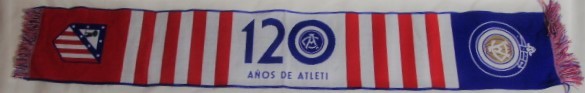 bufanda Atleti 120 años | 120 años Atlético de Madrid | Atleti bufanda del  120 aniversario