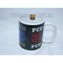 Taza cerámica oficial FC Barcelona "FCB"