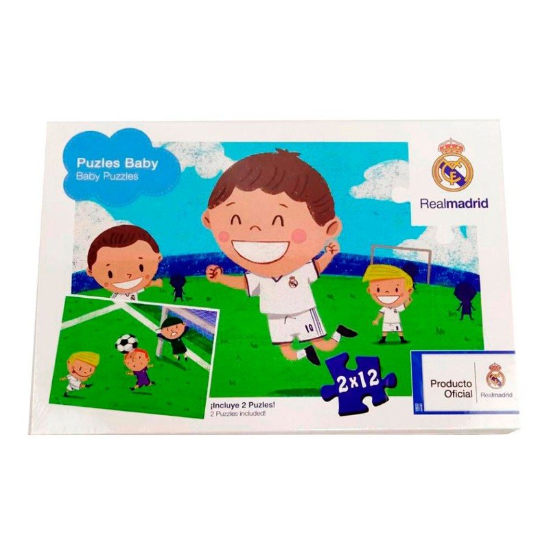 Baby Real Madrid, puzzle para niños