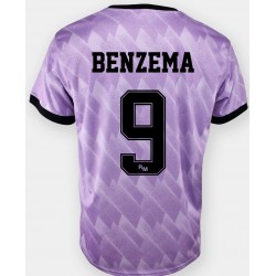 Camiseta 2ª Oficial Jr. 2022/23 Real Madrid CF BENZEMA"RM"