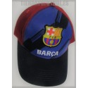 Gorra FC Barcelona azul grana