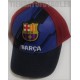 Gorra FC Barcelona azul grana