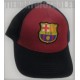 Gorra FC Barcelona granate y azul