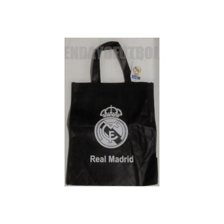 Bolsa dos asas oficial Real Madrid CF PEQUEÑA NEGRA
