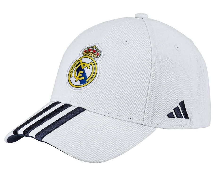 Real Madrid gorra blanca oficial, Real gorra Adidas