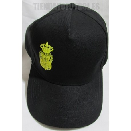 Gorra oficial Unión Deportiva Las Palmas , negra Hummel