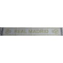 Bufanda oficial telar Real Madrid CF Blanco/oro