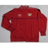 Sudadera-Chaqueta oficial Rayo Vallecano de Madrid Roja Umbro