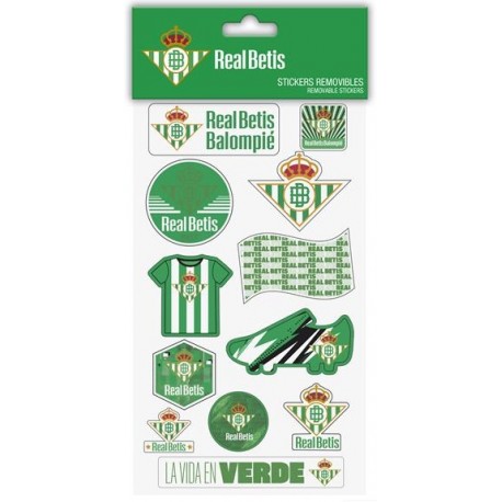 Pegatinas/Stickers oficial Real Betis Balompié