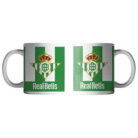 Taza Real Betis balompié personalizada
