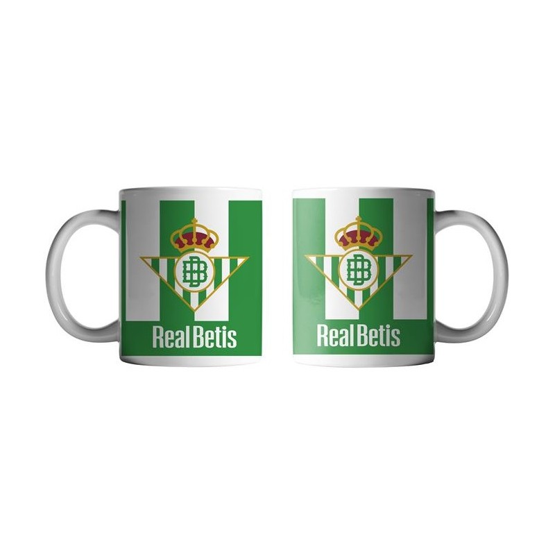 REAL BETIS Coffeemug Mug Taza 11oz Ceramic White New Soccer Futbol Gift  Regalo