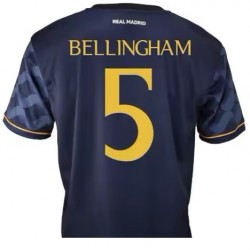 Camiseta 2ºEQ. Jr. Oficial 2023/24 Real Madrid CF "RM" BELLINGHAM