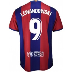 Camiseta 1º oficial FC Barcelona LEWANDOWSKI 2023/24