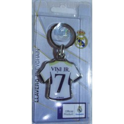 Llavero oficial Real Madrid FC Camiseta Vini Jr.