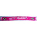 Bufanda oficial telar Real Madrid CF rosa