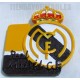 Imán escudo Real Madrid Negro naranja
