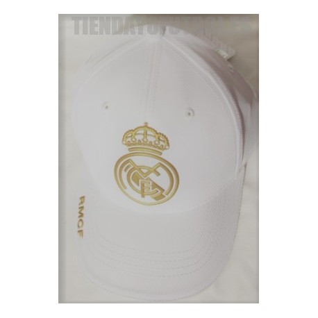 Gorra oficial Real Madrid Blanca