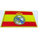 Parche Bandera de España con escudo REAL MADRID