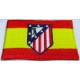 Parche bandera España y escudo Atlético de Madrid