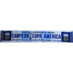 Bufanda telar Argentina Campeona Copa América 2024