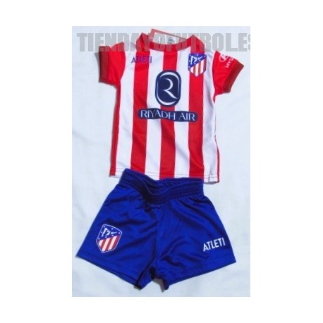 Mini Kit 1ª BEBE oficial Atlético de Madrid