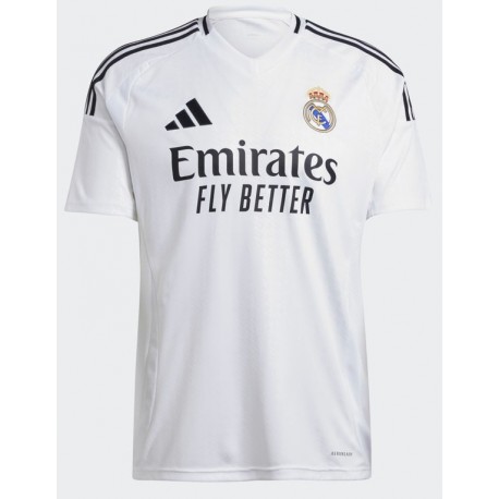 Camiseta oficial 1ª equipación Real Madrid CF 2024/25 Adidas.