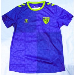 Camiseta oficial Malaga CF prepartido 2024/25 Hummel