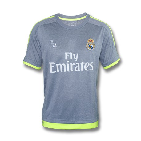 Camiseta gris 2015/16 Real Madrid CF
