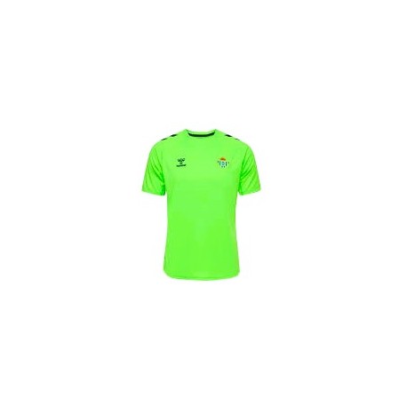 Camiseta Jr, oficial Entrenamiento Betis 2024/25 verde HUMMEL