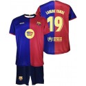 Kit 1º Jr. oficial FC Barcelona LAMINE YAMAL 2024/25