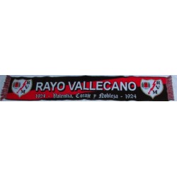 Bufanda Rayo Vallecano "valentía. coraje y nobleza "